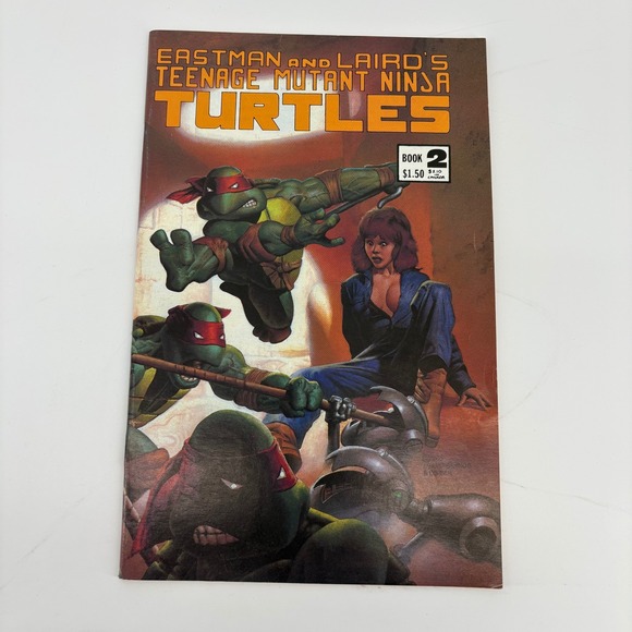 Mirage Studios Other - Eastman and Laird Teenage Mutant Ninja Turtles Book 2 Mirage Studios Comic 1980s